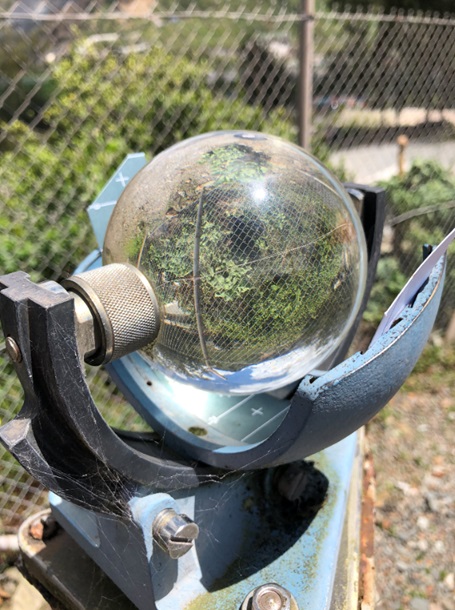 Campbell-Stokes sunshine recorder